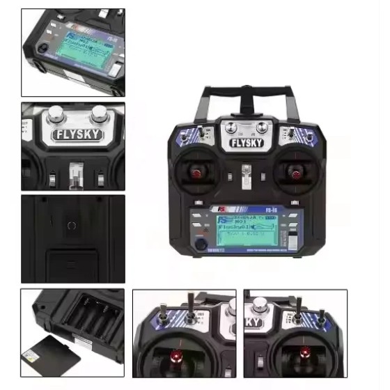 FLYSKY FS I6 2.4G 6ch and System with LCD Screen for Helicopter RC Multicopter UAV Drones Accessories